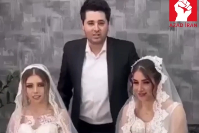 İranda bir bəy iki xanımla evlənib - VİDEO